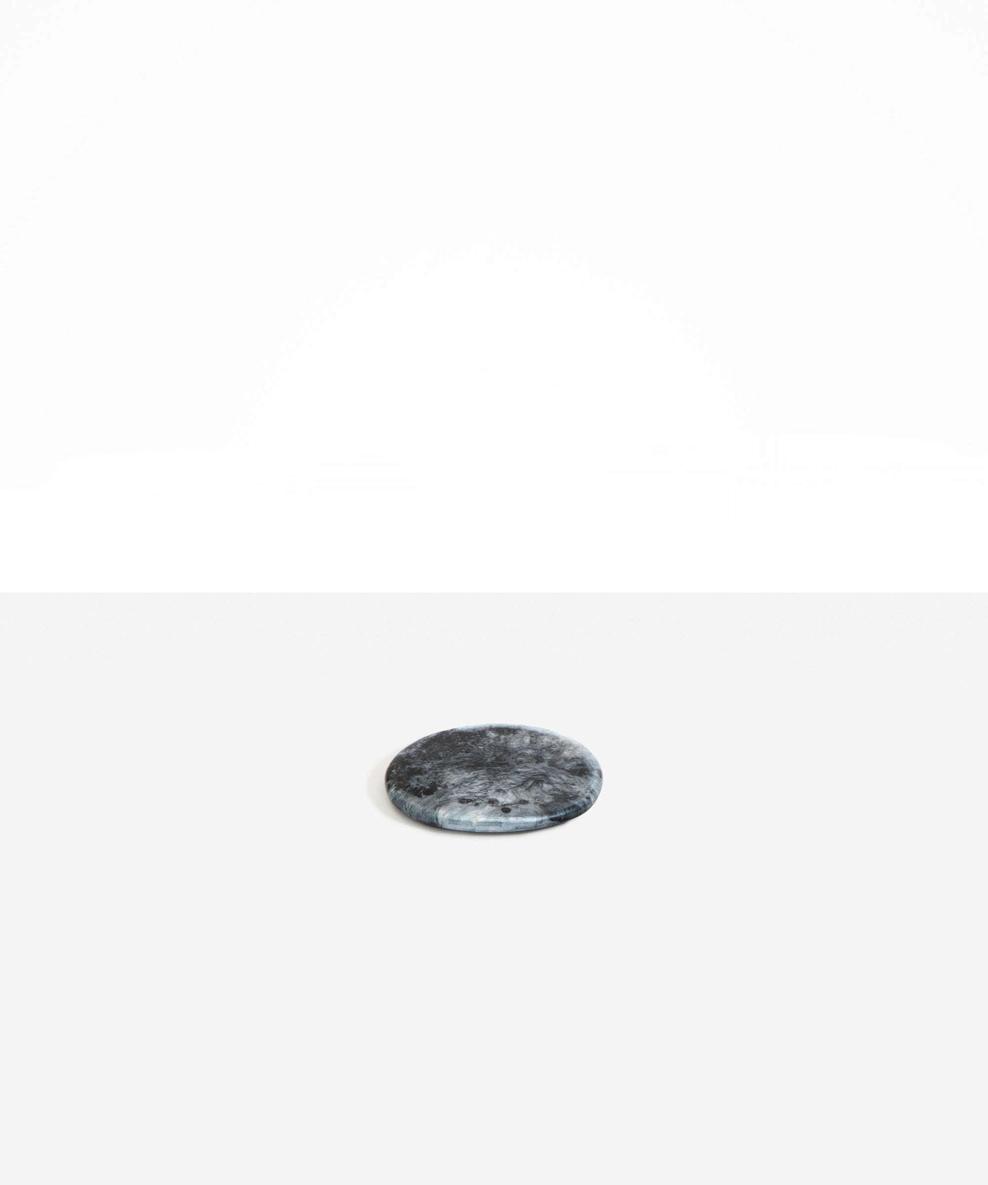 Dinosaur Designs Temple Coaster in Slate Colour resin