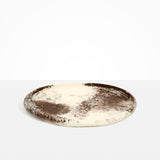 Dinosaur Designs Rock Tray in Cappuccino Colour resin.