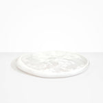 Dinosaur Designs Rock Tray in Snow Swirl Colour resin