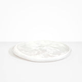 Dinosaur Designs Rock Tray in Snow Swirl Colour resin