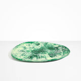 Dinosaur Designs Large Pebble Platter Serving Platters in Grass Colour resin