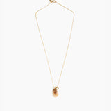 Dinosaur Designs Joie De Vivre Pendant in Light Horn Colour resin with Gold-Filled Material