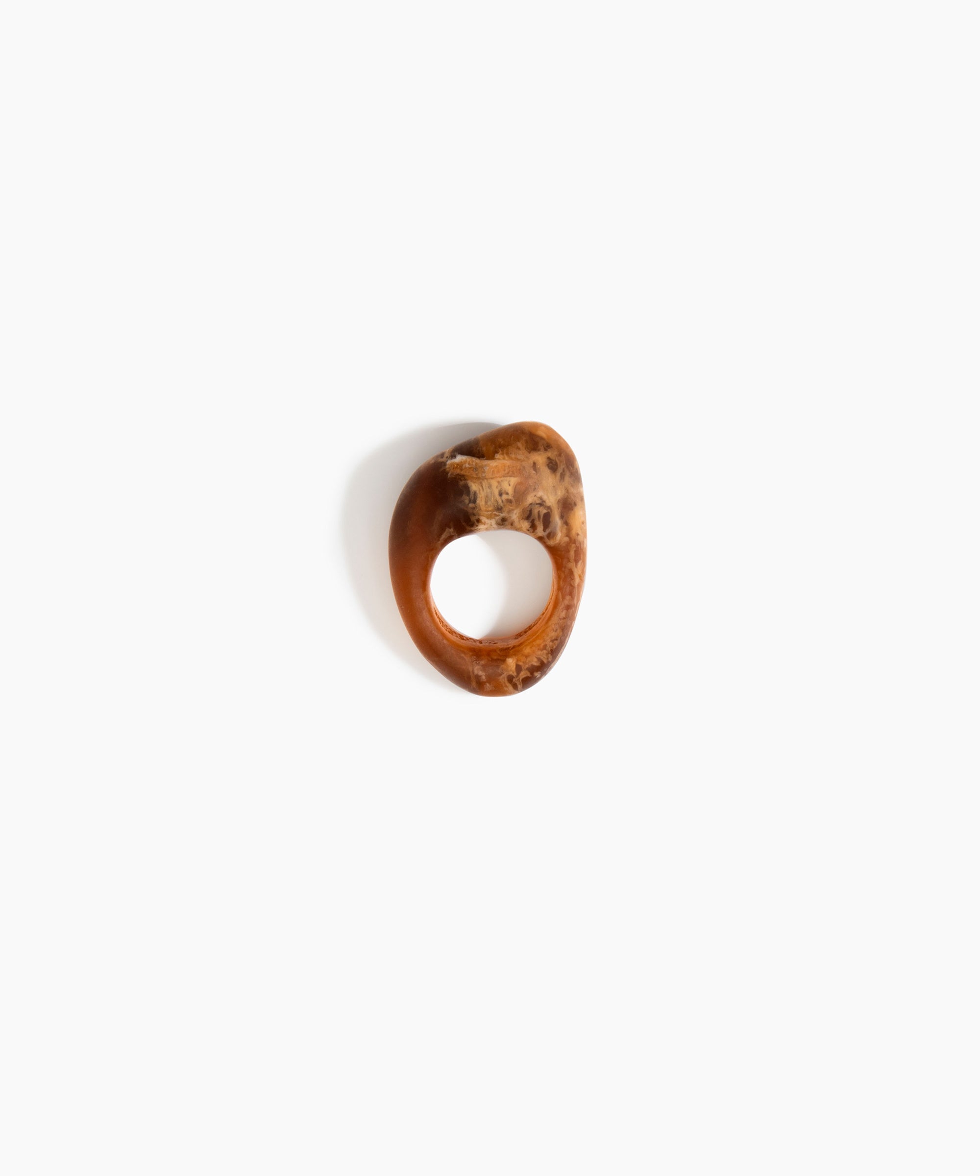 Dinosaur Designs RGPLNPEB pebble ring DARK HORN .