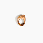 Dinosaur Designs RGPLNPEB pebble ring LIGHT HORN 