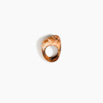Dinosaur Designs RGPLNPEB pebble ring LIGHT HORN 