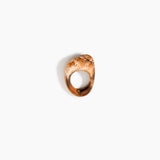 Dinosaur Designs RGPLNPEB pebble ring LIGHT HORN 