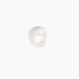 Dinosaur Designs RGPLNPEB pebble ring SNOW SWIRL..