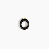 Dinosaur Designs RGRNDRCK round rock ring BLACK 