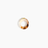Dinosaur Designs RGRNDRCK round rock ring LIGHT HORN .