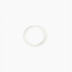 Dinosaur Designs SBORGOVLS small oval organic bangle SNOW SWIRL