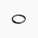 Dinosaur Designs SBPLNWBN wishbone bangle BLACK MARBLE