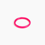 Dinosaur Designs SBPLNWBN wishbone bangle FLAMINGO