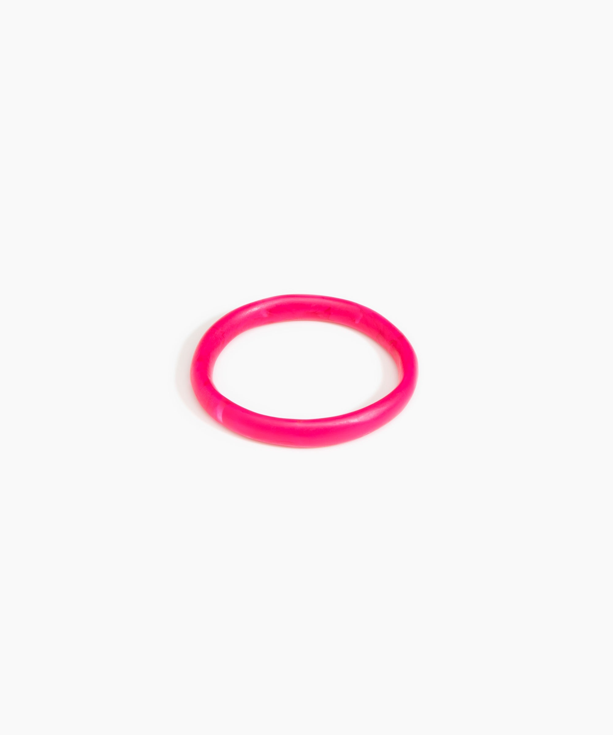 Dinosaur Designs SBPLNWBN wishbone bangle FLAMINGO