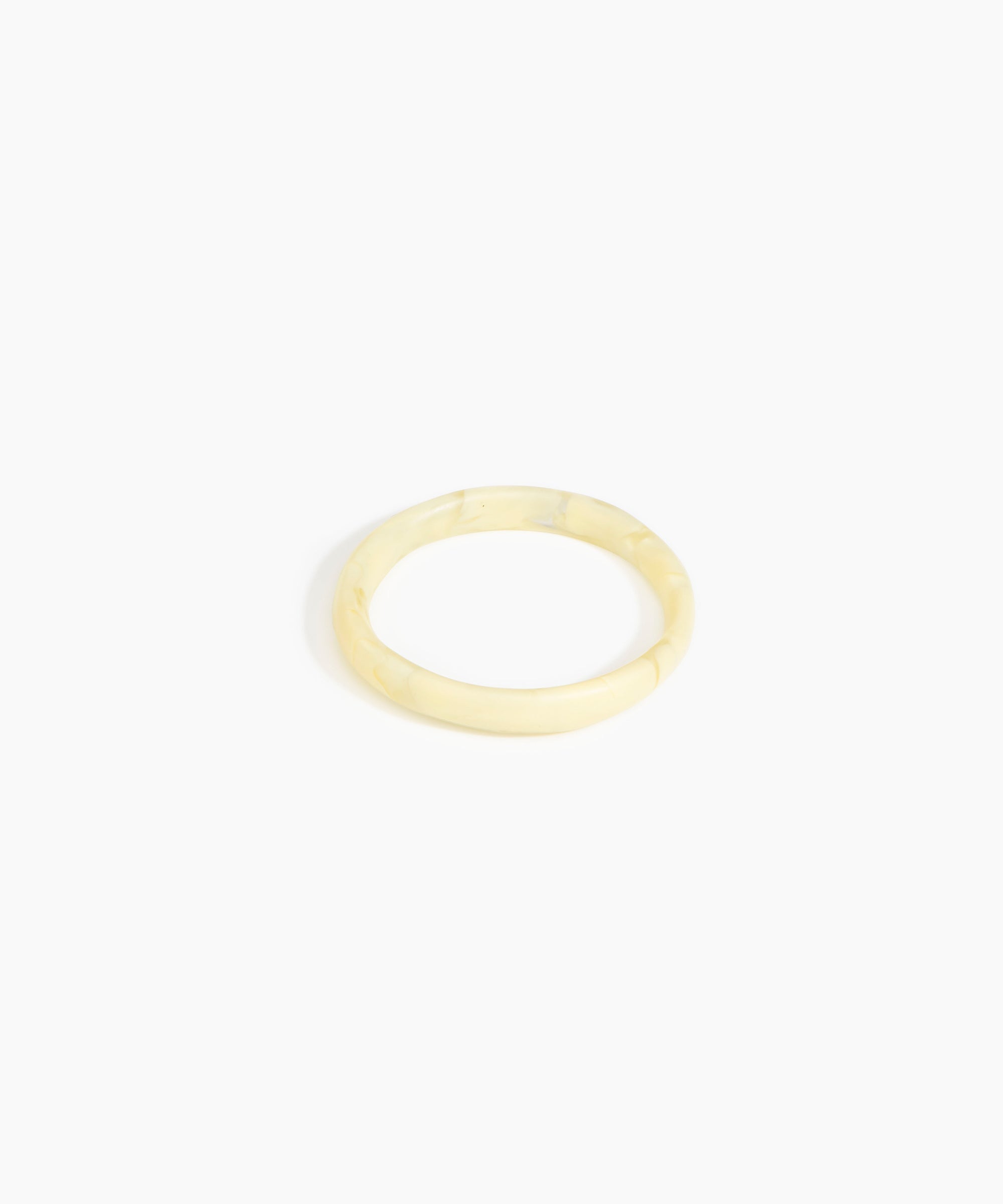 Dinosaur Designs SBPLNWBN wishbone bangle LEMON