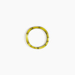 Dinosaur Designs Wishbone Bangle Bracelets in Malachite Colour resin with Narrow Fit