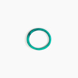 Dinosaur Designs Wishbone Bangle Bracelets in Mineral Swirl Colour resin with Narrow Fit