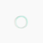 Dinosaur Designs Wishbone Bangle Bracelets in Mint Colour resin with Narrow Fit
