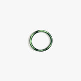 Dinosaur Designs Wishbone Bangle Bracelets in Moss Colour resin with Narrow Fit