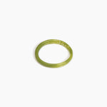 Dinosaur Designs SBPLNWBN wishbone bangle OLIVE