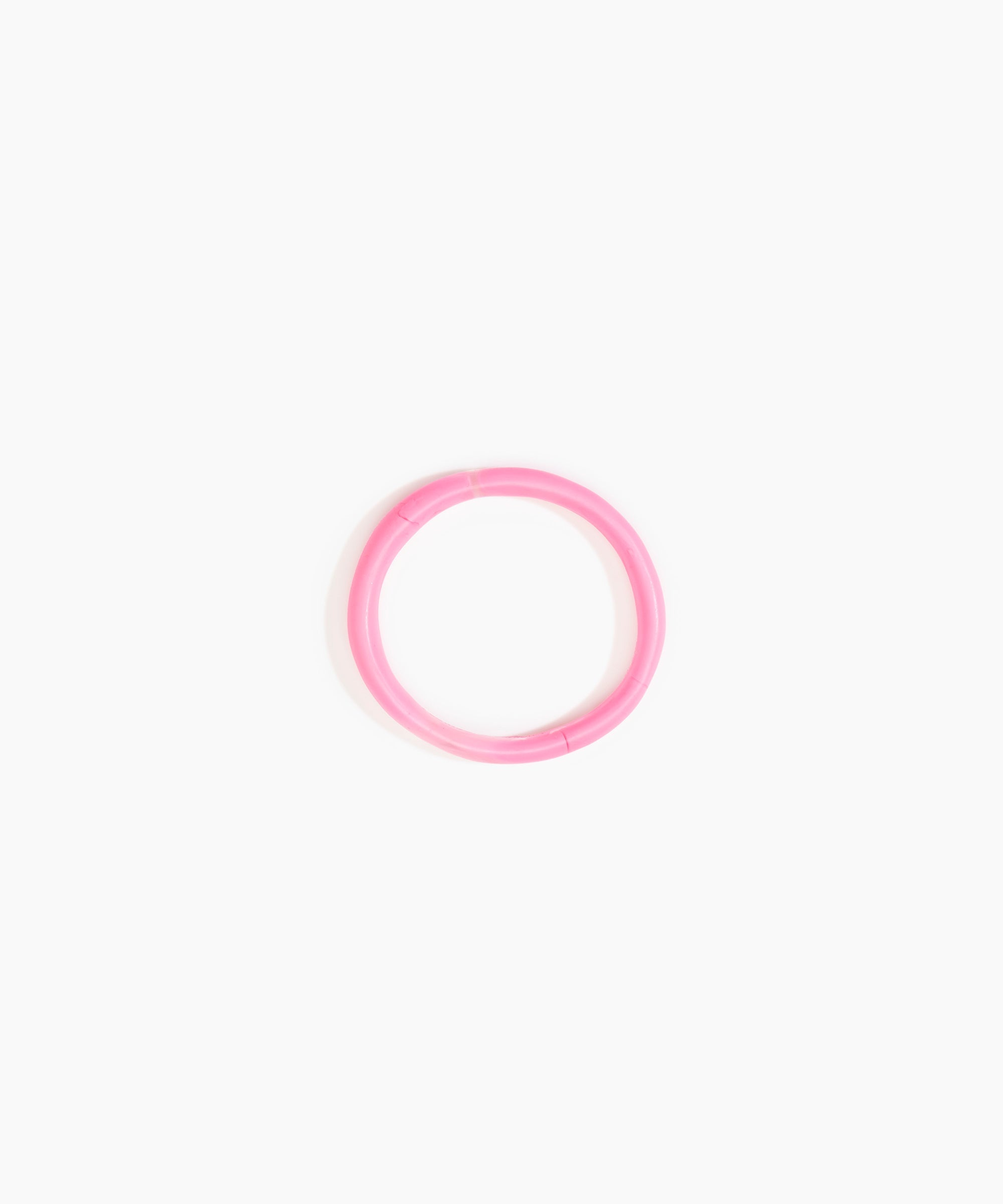 Dinosaur Designs Wishbone Bangle in Parakeet Colour resin with Wide Fit