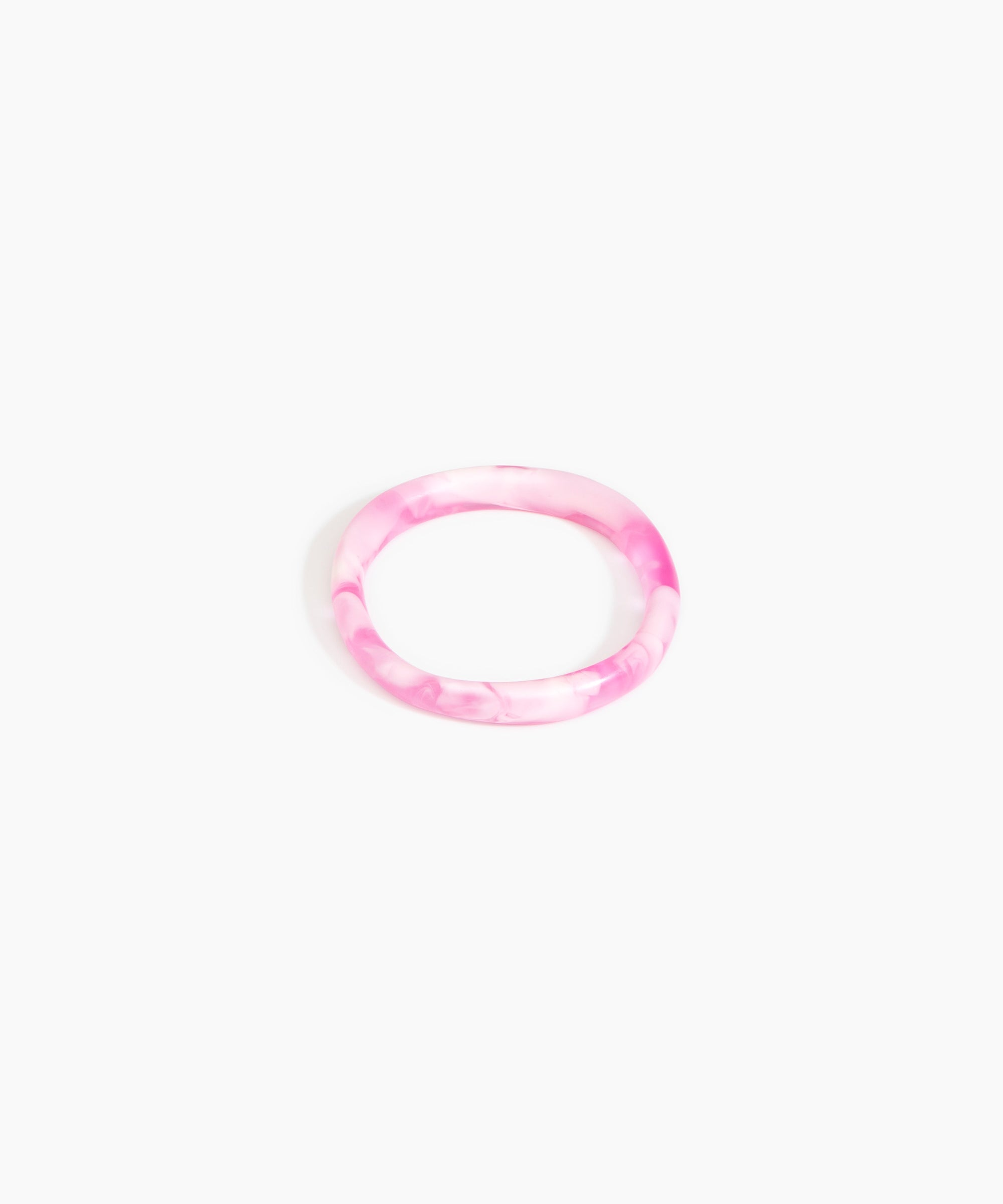 Dinosaur Designs SBPLNWBN wishbone bangle SHELL PINK