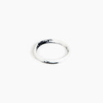 Dinosaur Designs SBPLNWBN wishbone bangle WHITE MARBLE