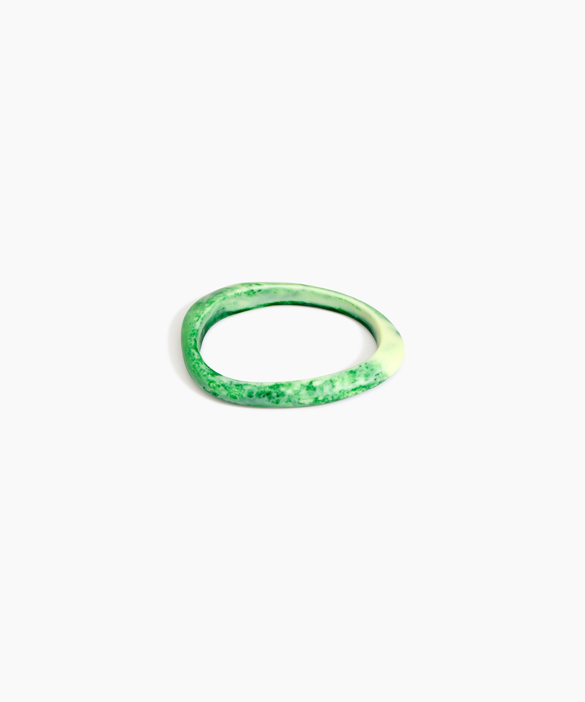 Dinosaur Designs SBRCKWBN rock wishbone bangle GRASS ..