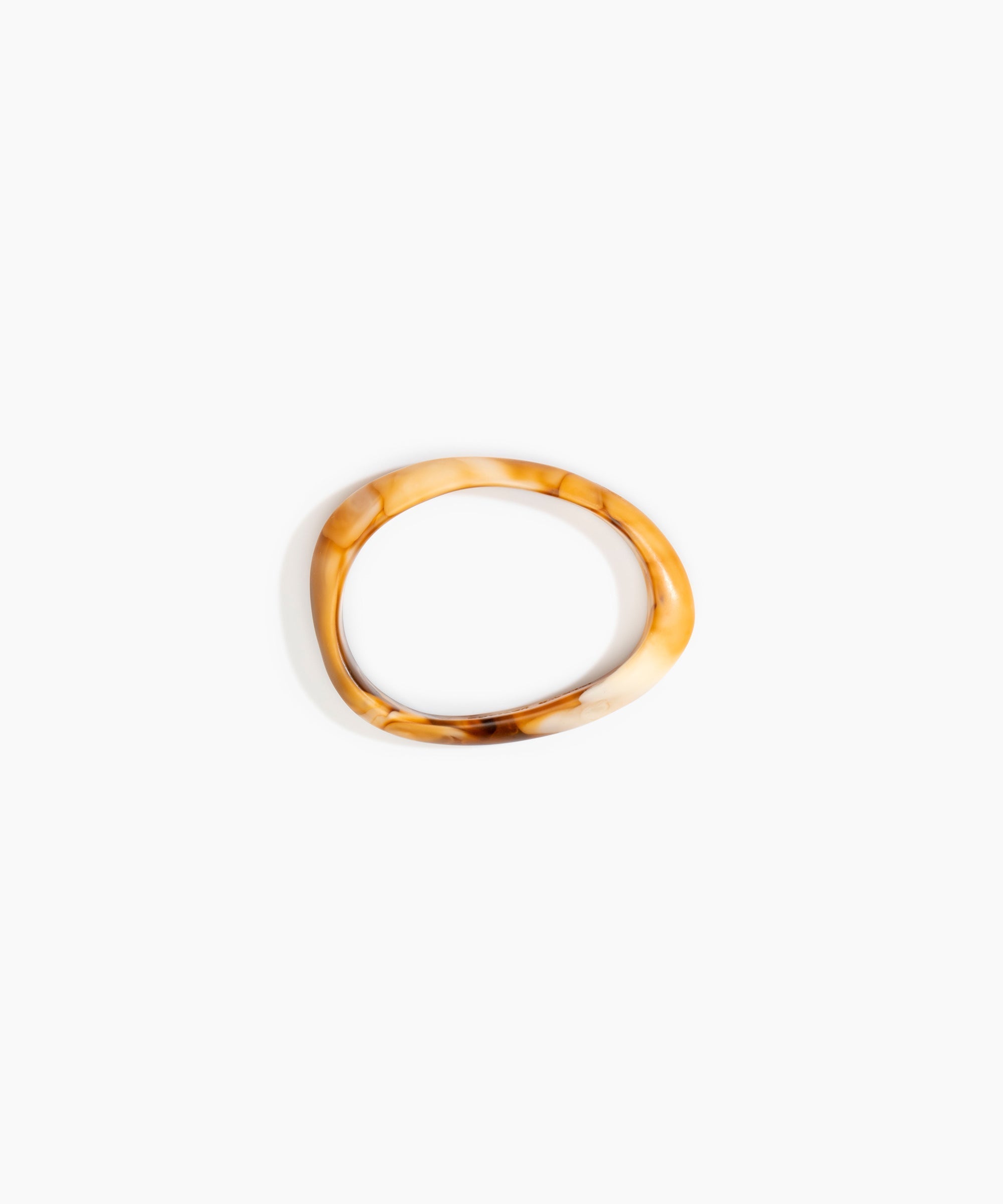 Oval Bangle Large Strawberry Wide Fit - Dinosaur Designs main image 1