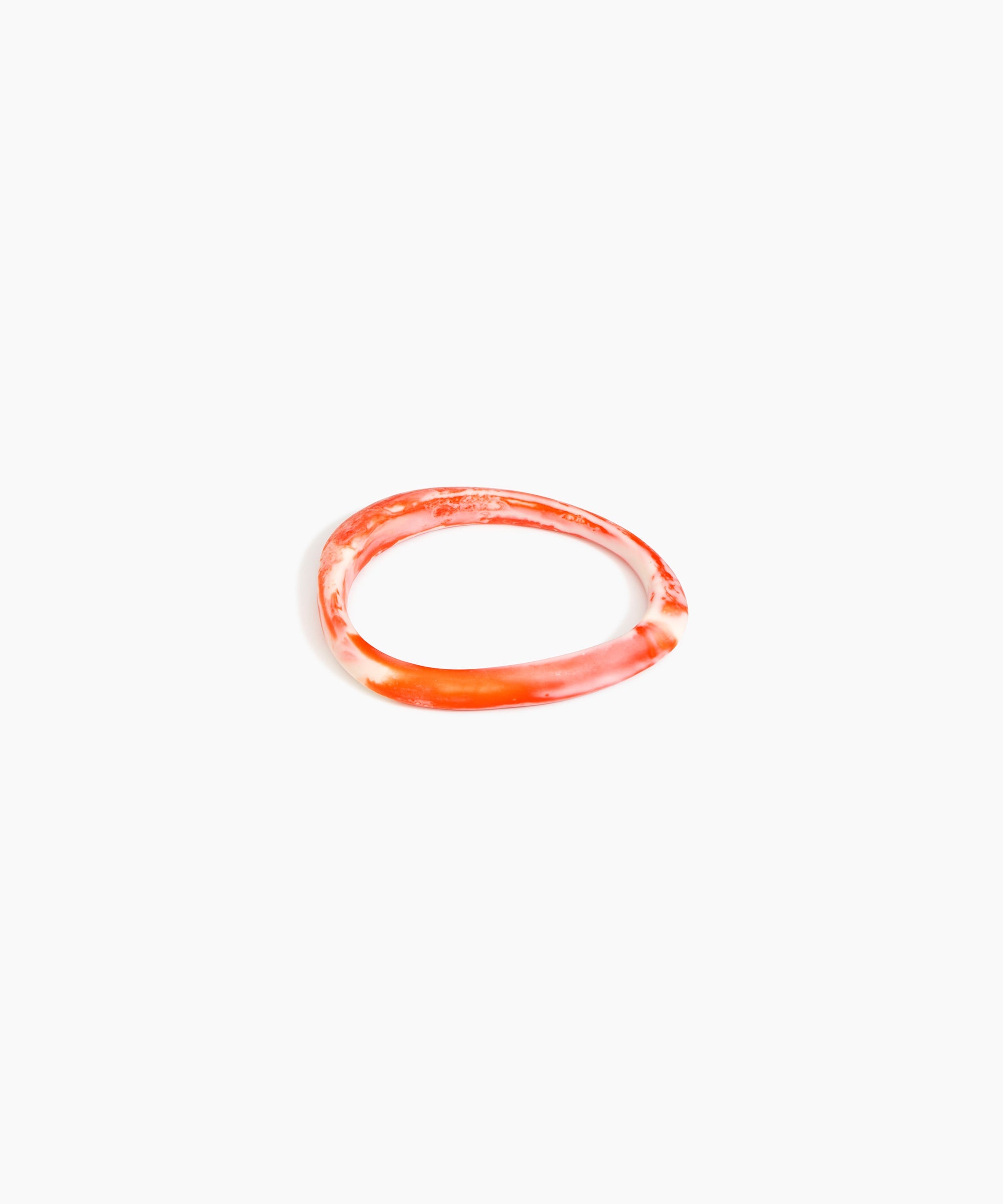Dinosaur Designs SBRCKWBN rock wishbone bangle STRAWBERRY .