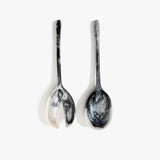 Dinosaur Designs Long Stone Servers in Slate Colour resin...