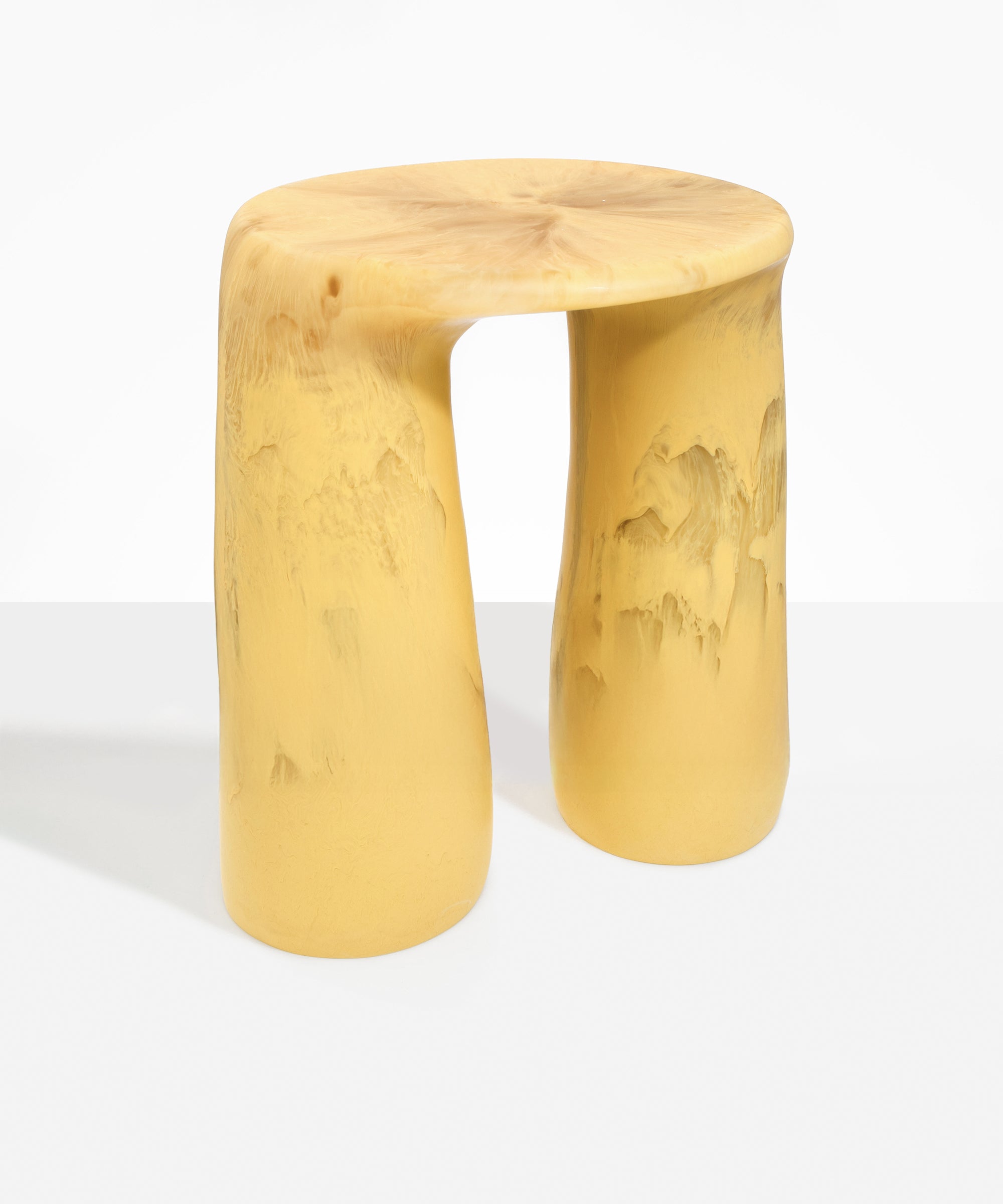 Dinosaur Designs TABRCKTOW rock tower table POLLEN
