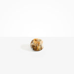 Dinosaur Designs Small Chestnut Vase in Light Horn Colour resin..