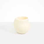 Dinosaur Designs Large Moss Vase in Cream Colour resin..