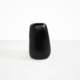 Dinosaur Designs Large Pebble Vase in Black Colour resin