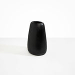Dinosaur Designs VASPEBLGE large pebble vase BLACK