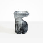 Dinosaur Designs Large Sprout Vase in Slate Colour resin.