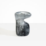 Dinosaur Designs Large Sprout Vase in Slate Colour resin.