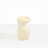 Dinosaur Designs Medium Sprout Vase in Cream Colour resin.