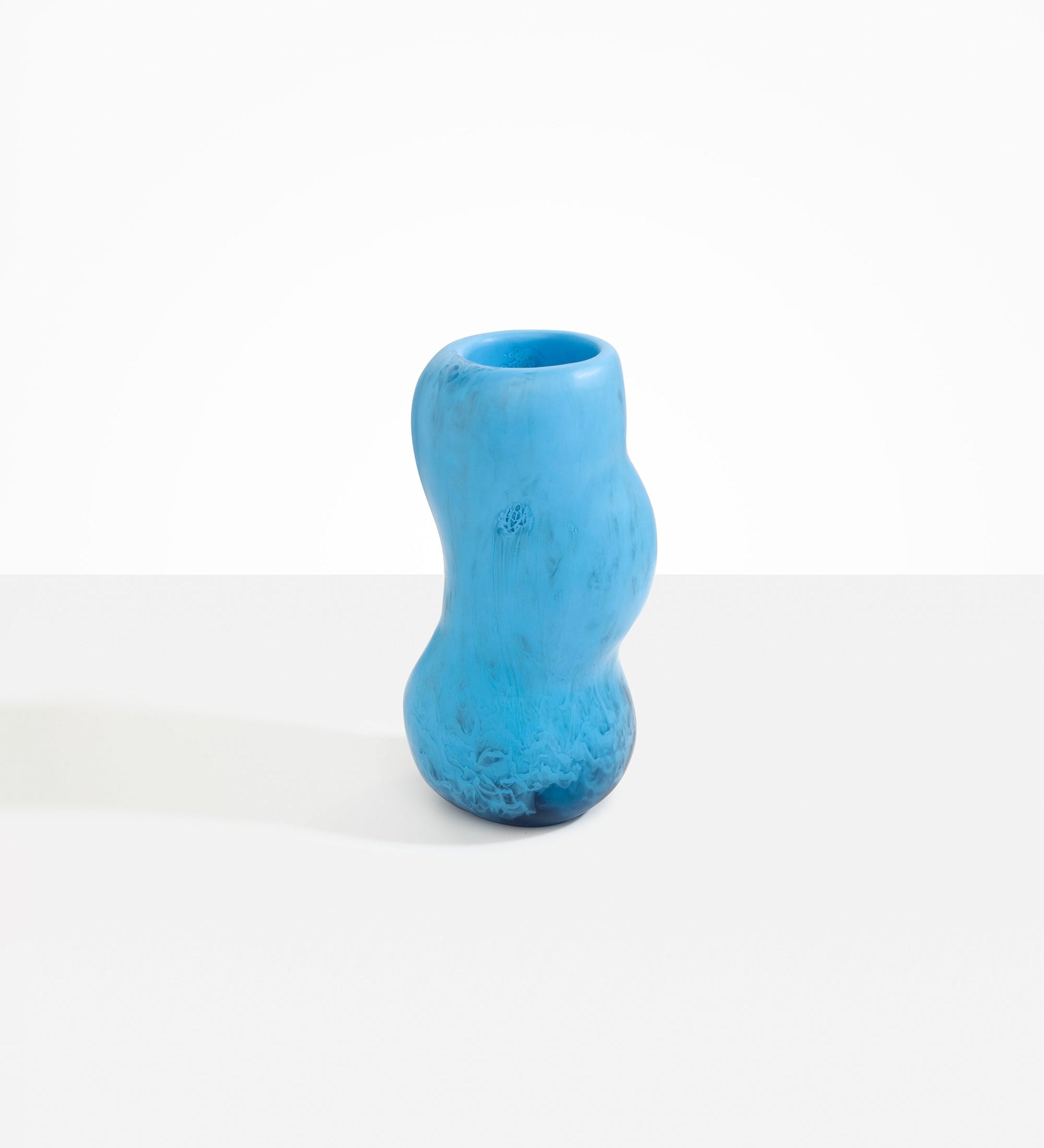 Dinosaur Designs Medium Valley Vase Vases in Sky Colour resin