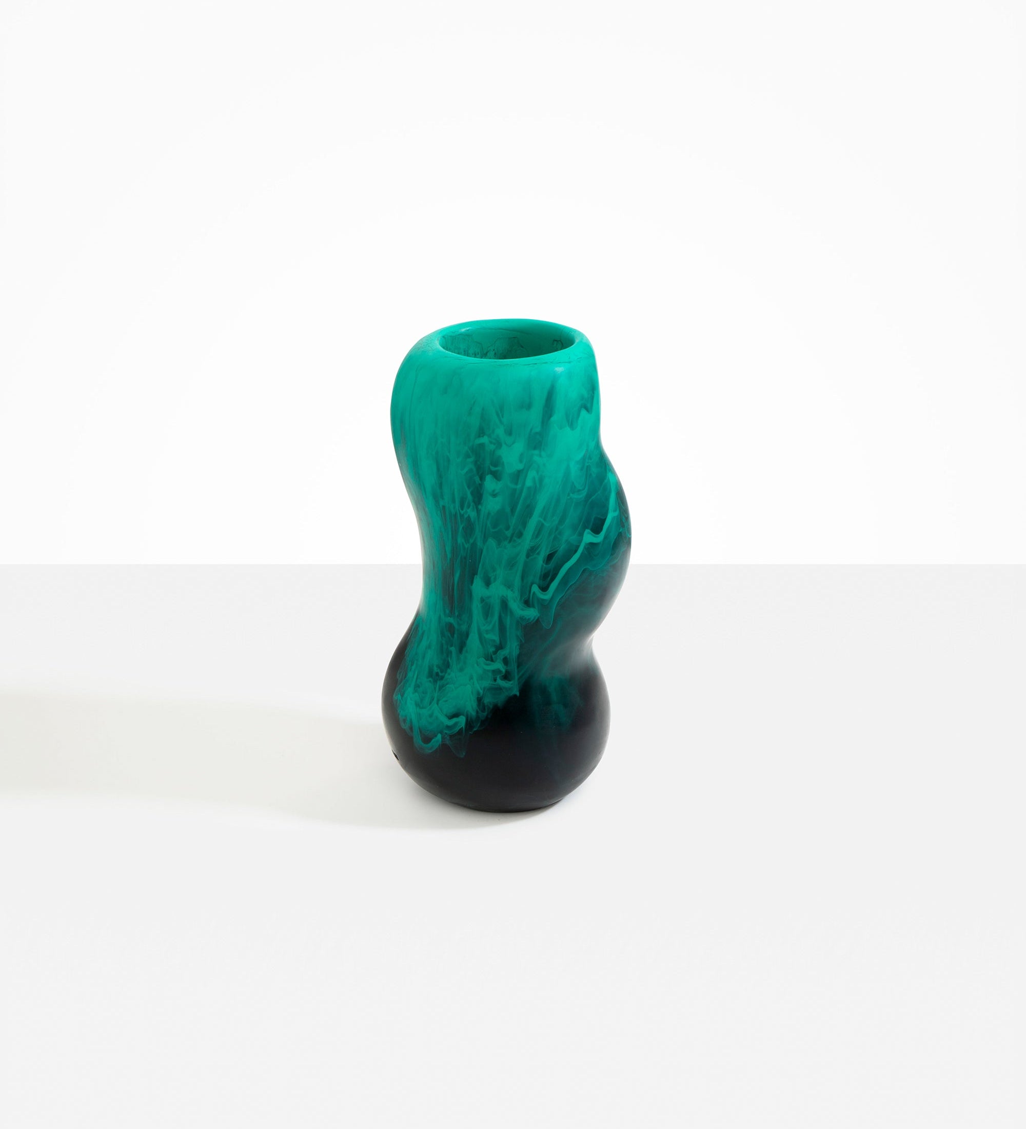 Dinosaur Designs Medium Valley Vase Vases in Mineral Swirl Colour resin