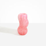Dinosaur Designs Medium Valley Vase in Shell Pink Colour resin