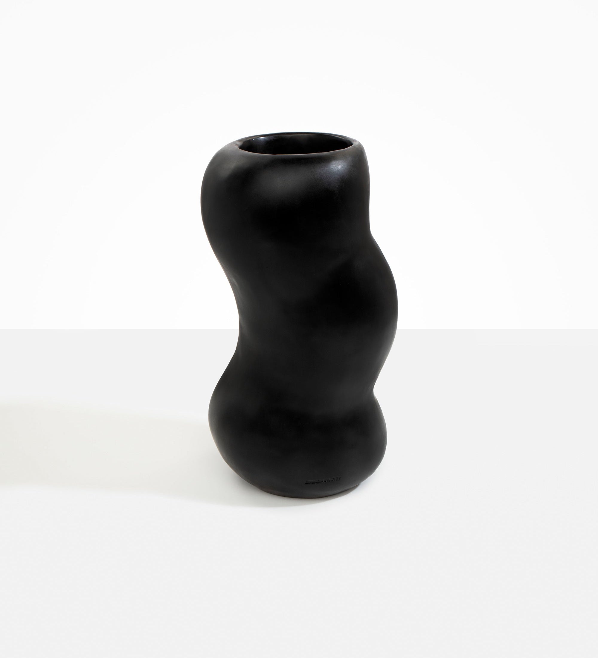 Dinosaur Designs Valley Vase Vases in Black Colour resin