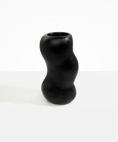 Dinosaur Designs Valley Vase Vases in Black Colour resin